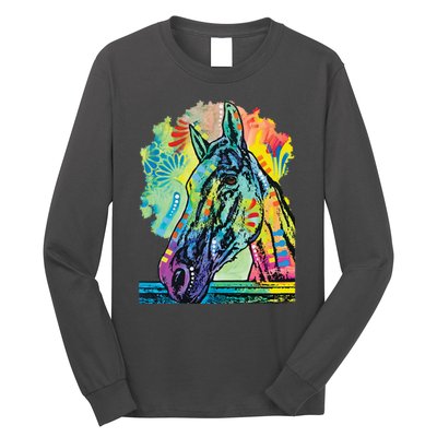 Rainbow Horse Long Sleeve Shirt