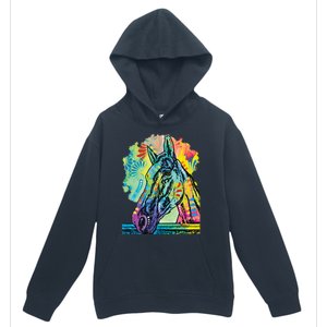 Rainbow Horse Urban Pullover Hoodie