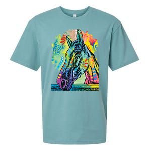 Rainbow Horse Sueded Cloud Jersey T-Shirt