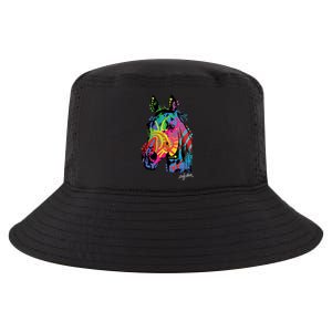 Rainbow Horse Face Cool Comfort Performance Bucket Hat