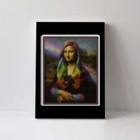 Rainbow Mona Lisa Art Painting Canvas