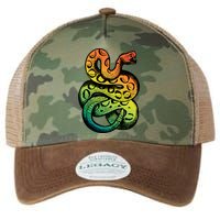 Rainbow Rattlesnake Legacy Tie Dye Trucker Hat