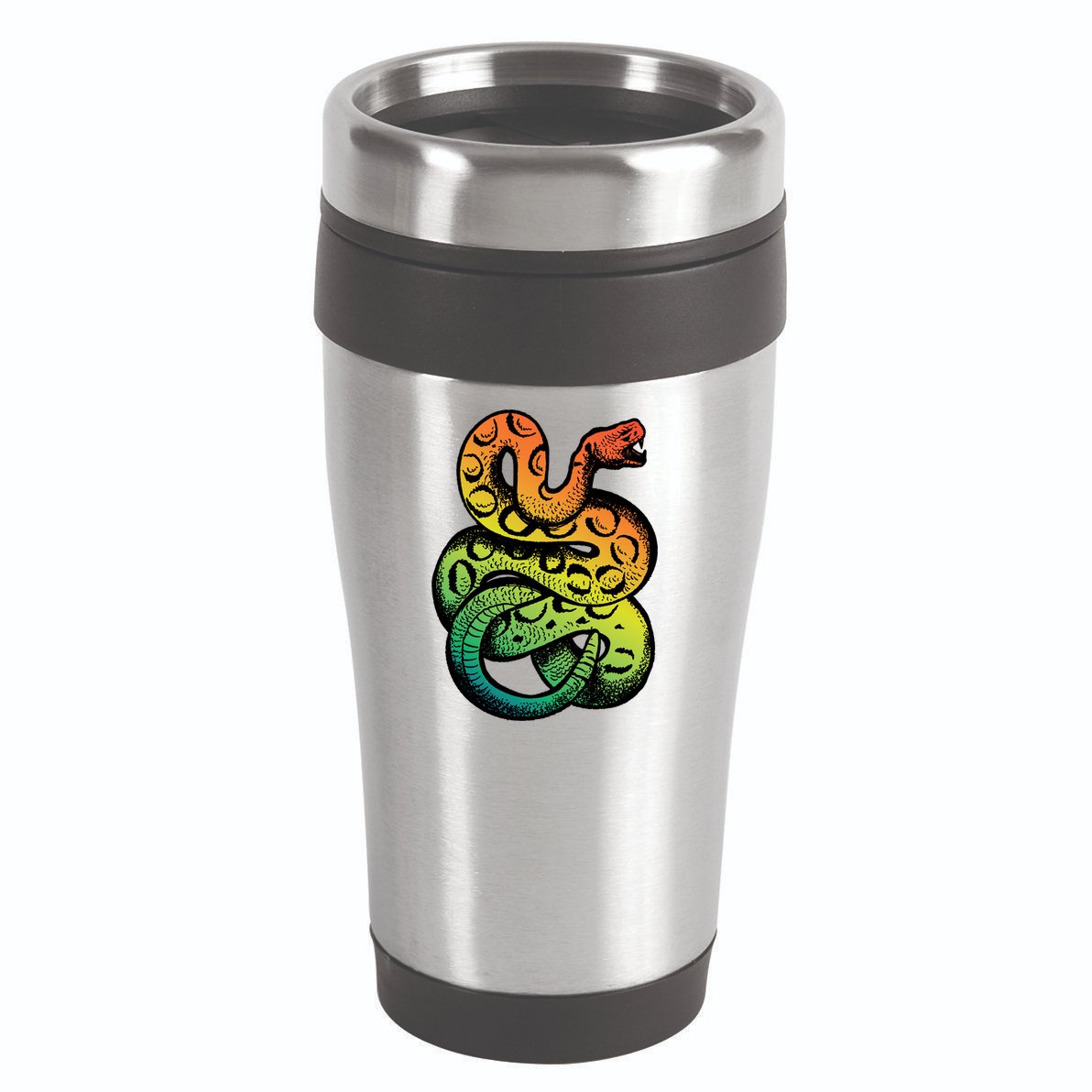 Rainbow Rattlesnake 16oz Travel Tumbler