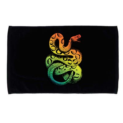 Rainbow Rattlesnake Microfiber Hand Towel