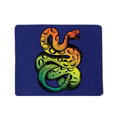 Rainbow Rattlesnake Mousepad