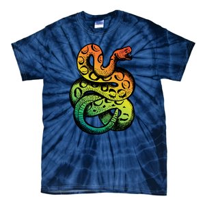 Rainbow Rattlesnake Tie-Dye T-Shirt