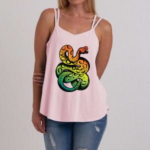 Rainbow Rattlesnake Women's Strappy Tank