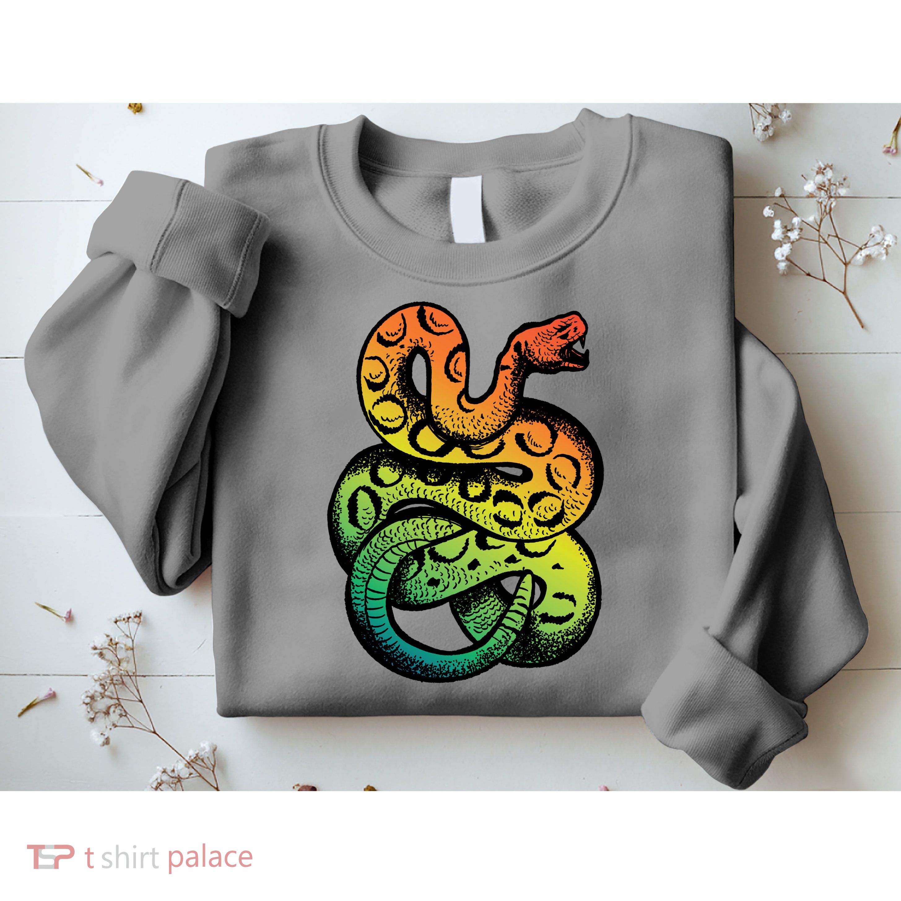 Rainbow Rattlesnake Sweatshirt
