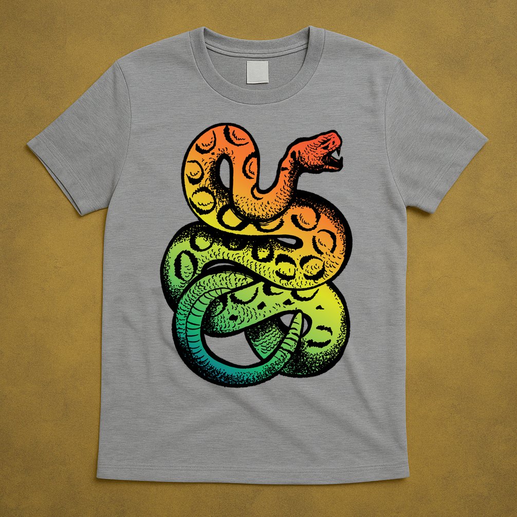 Rainbow Rattlesnake T-Shirt