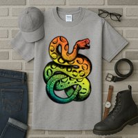Rainbow Rattlesnake Tall T-Shirt