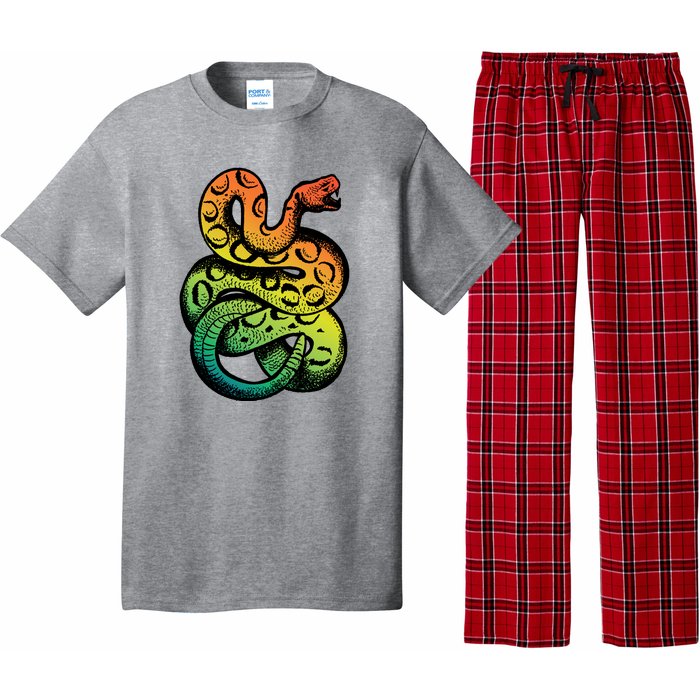 Rainbow Rattlesnake Pajama Set