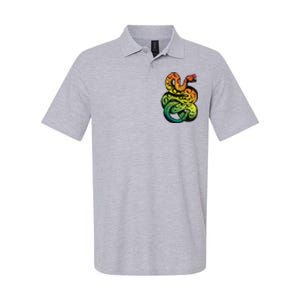 Rainbow Rattlesnake Softstyle Adult Sport Polo