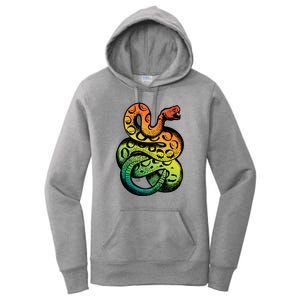 Rainbow Rattlesnake Women's Pullover Hoodie