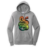 Rainbow Rattlesnake Women's Pullover Hoodie