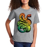 Rainbow Rattlesnake Kids T-Shirt