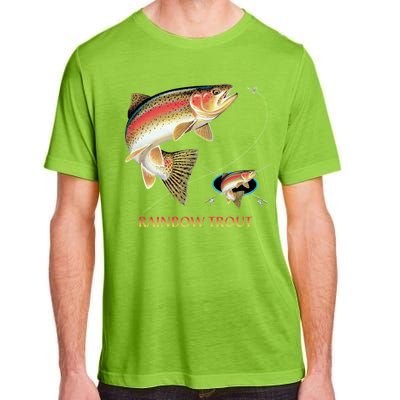 Rainbow Trout Fish Adult ChromaSoft Performance T-Shirt