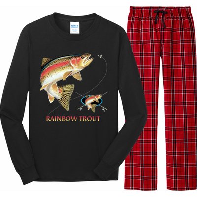 Rainbow Trout Fish Long Sleeve Pajama Set