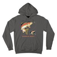 Rainbow Trout Fish Hoodie