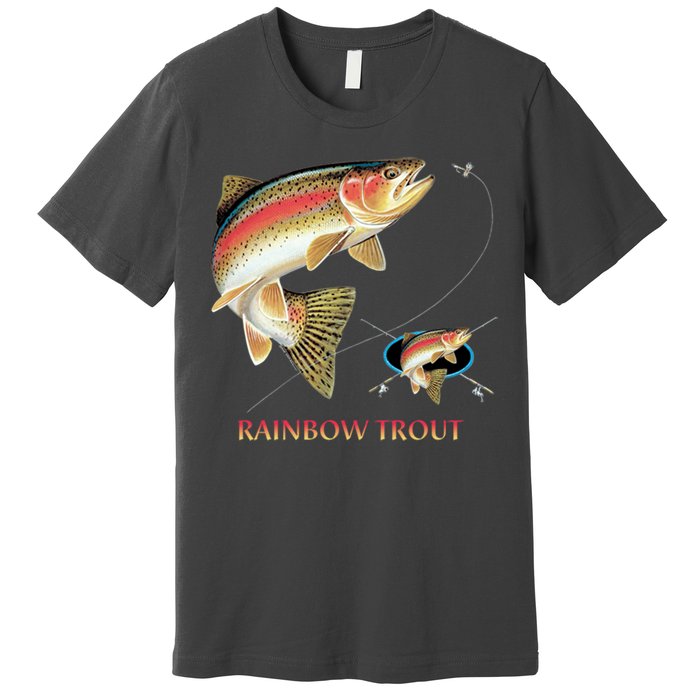 Rainbow Trout Fish Premium T-Shirt