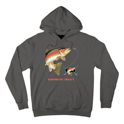 Rainbow Trout Fish Tall Hoodie