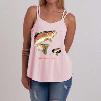 Rainbow Trout Fish Women's Strappy Tank