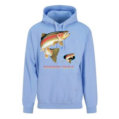 Rainbow Trout Fish Unisex Surf Hoodie