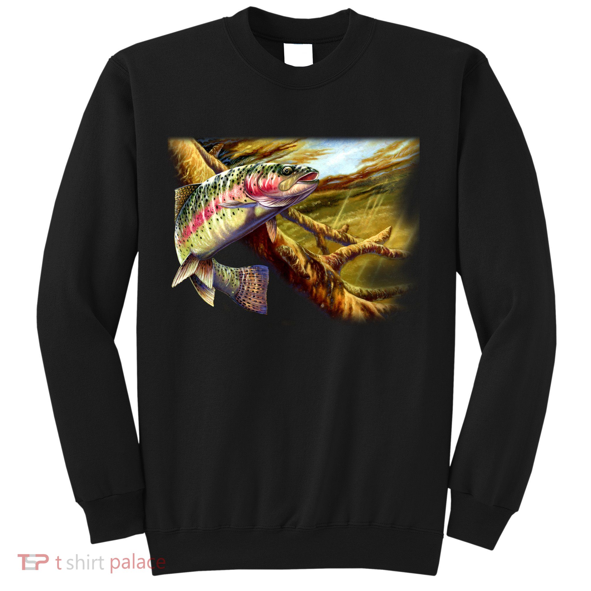 Rainbow Trout Fishing Sweatshirt