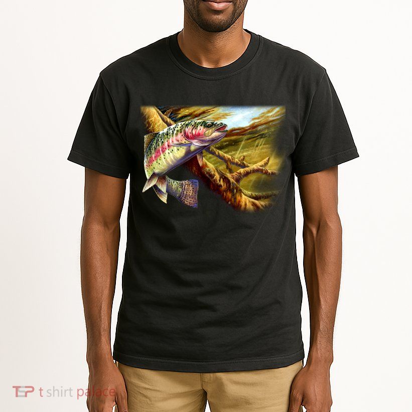 Rainbow Trout Fishing Tall T-Shirt