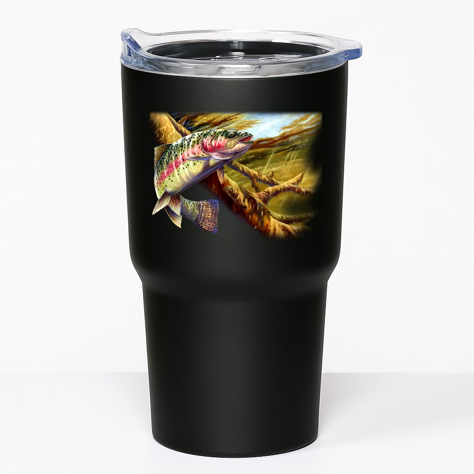 Rainbow Trout Fishing Tumbler