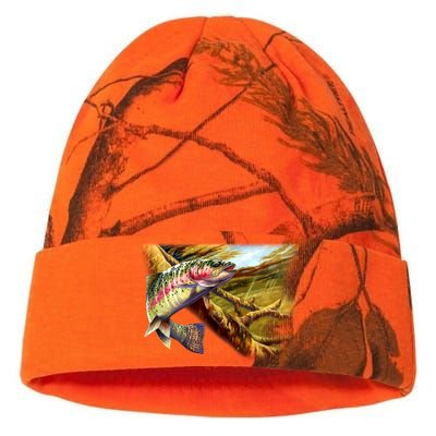 Rainbow Trout Fishing Kati Licensed 12" Camo Beanie