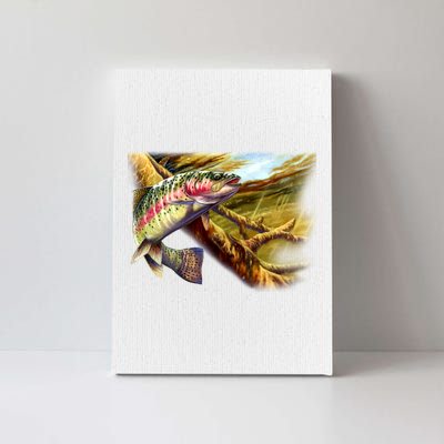 Rainbow Trout Fishing Canvas