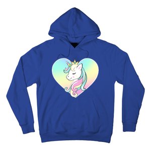 Rainbow Unicorn Heart Hoodie