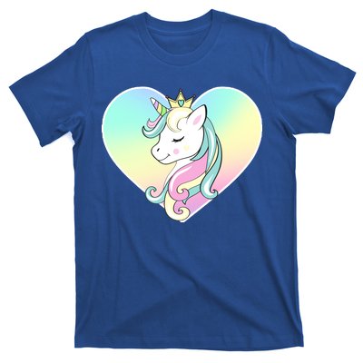 Rainbow Unicorn Heart T-Shirt