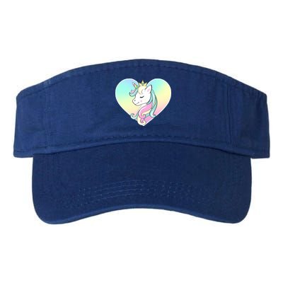 Rainbow Unicorn Heart Visor