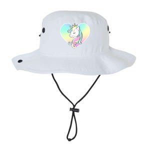 Rainbow Unicorn Heart Legacy Cool Fit Booney Bucket Hat