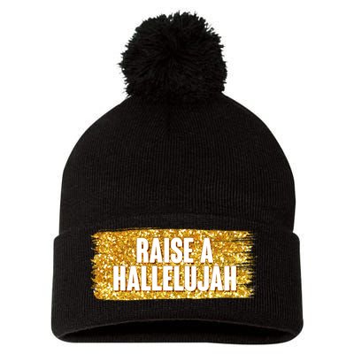 Raise A Hallelujah Pom Pom 12in Knit Beanie
