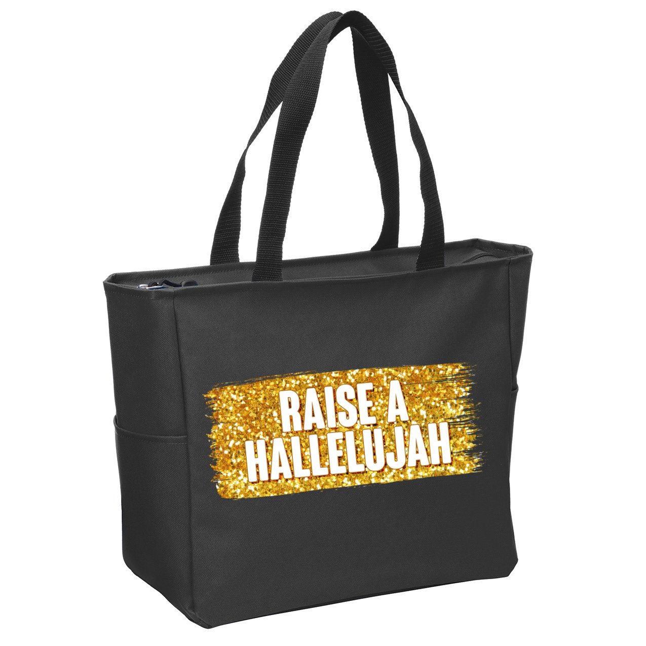 Raise A Hallelujah Zip Tote Bag