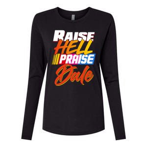 Raise Hell Praise Dale Womens Cotton Relaxed Long Sleeve T-Shirt