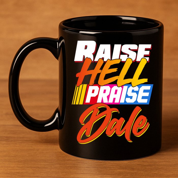 Raise Hell Praise Dale 11oz C Handle Ceramic Mug