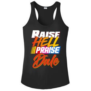 Raise Hell Praise Dale Ladies PosiCharge Competitor Racerback Tank