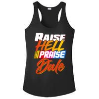 Raise Hell Praise Dale Ladies PosiCharge Competitor Racerback Tank