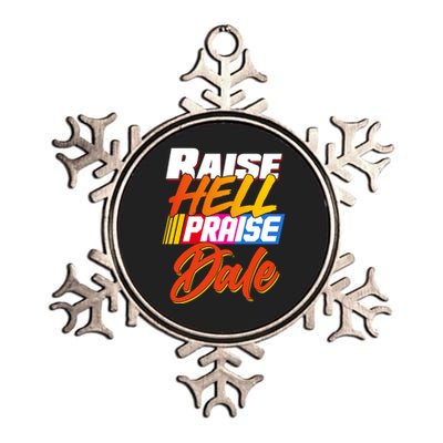 Raise Hell Praise Dale Metallic Star Ornament