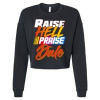 Raise Hell Praise Dale Cropped Pullover Crew