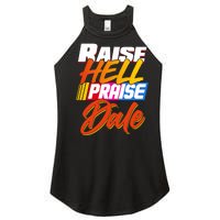 Raise Hell Praise Dale Women's Perfect Tri Rocker Tank