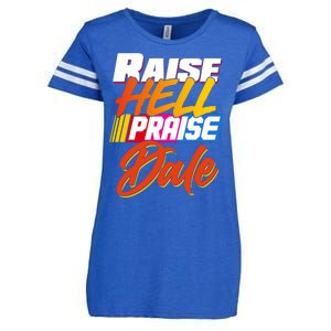 Raise Hell Praise Dale Enza Ladies Jersey Football T-Shirt