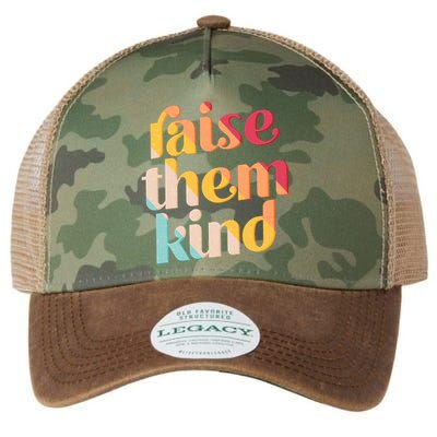 Raise Them Kind Vintage Style Colors Legacy Tie Dye Trucker Hat