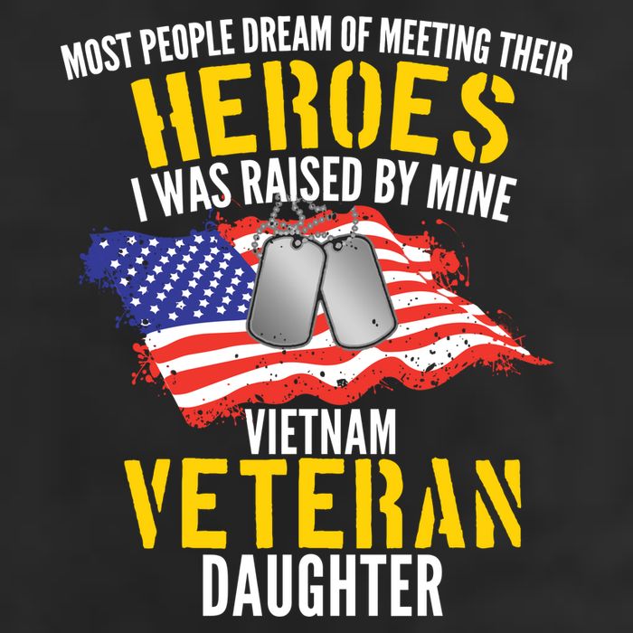 Raised By My Hero Proud Vietnam Veterans Daughter Trucker Hat