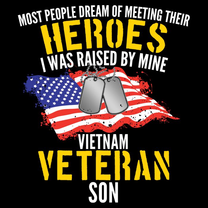 Raised By My Hero Proud Vietnam Veterans Son Impact Tech Backpack