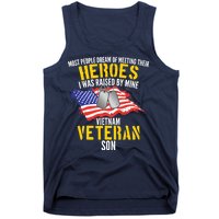 Raised By My Hero Proud Vietnam Veterans Son Tank Top