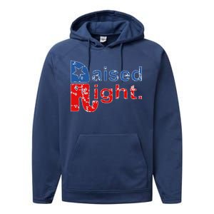 Raised Right Republican Logo Performance Fleece Hoodie